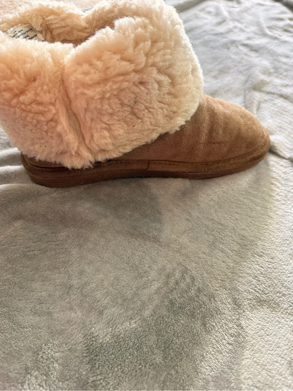 Bjorndal Chestnut Suede Shearling-Lined Winter Boots